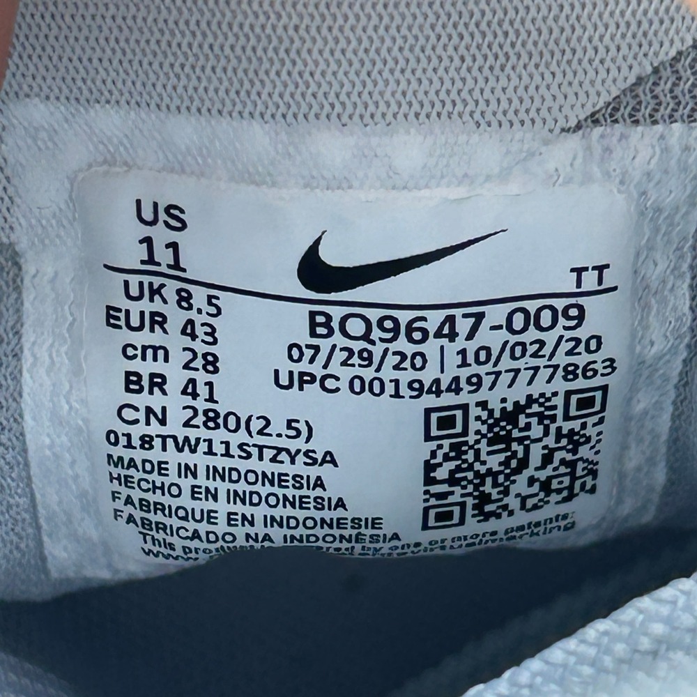 Nike Air Zoom Pegasus 37 Pure Platinum Womens Running Shoes BQ9647-009 Size 11 - Picture 5 of 8
